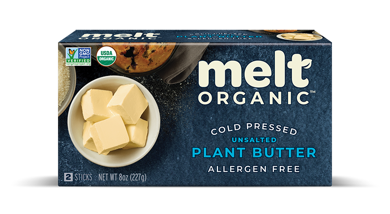 Melt Organic Plant-Based Butter Sticks Unsalted